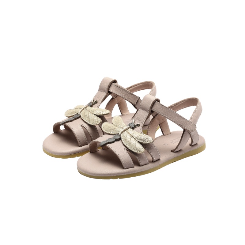 Qiles Sky Sandals | Libelle | Soft Lavender Leather