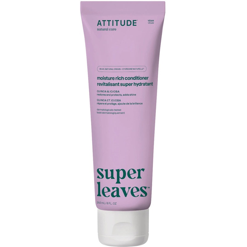 Attitude Super Leaves Moisture Rich Conditioner, Quinoa and Jojoba 240ml