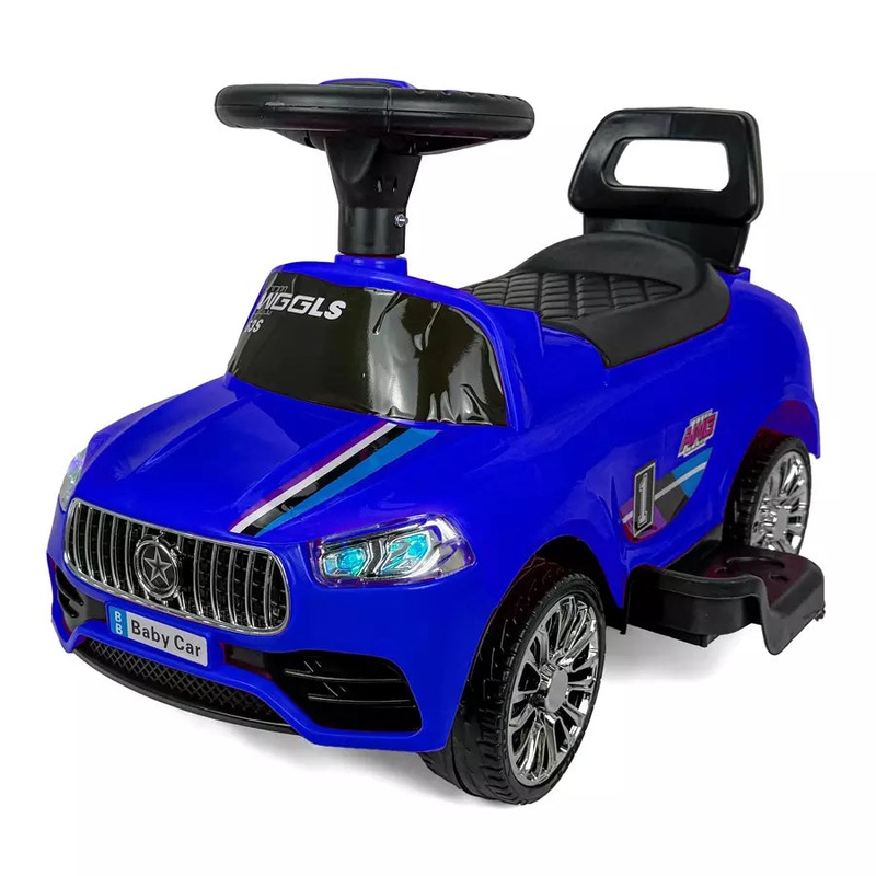 Benz Tolo Car with Light & Sound (Blue)