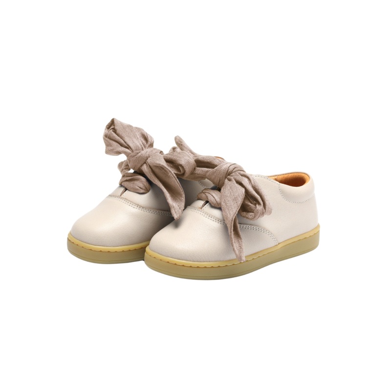 Meilly Sneakers | Ivory Leather