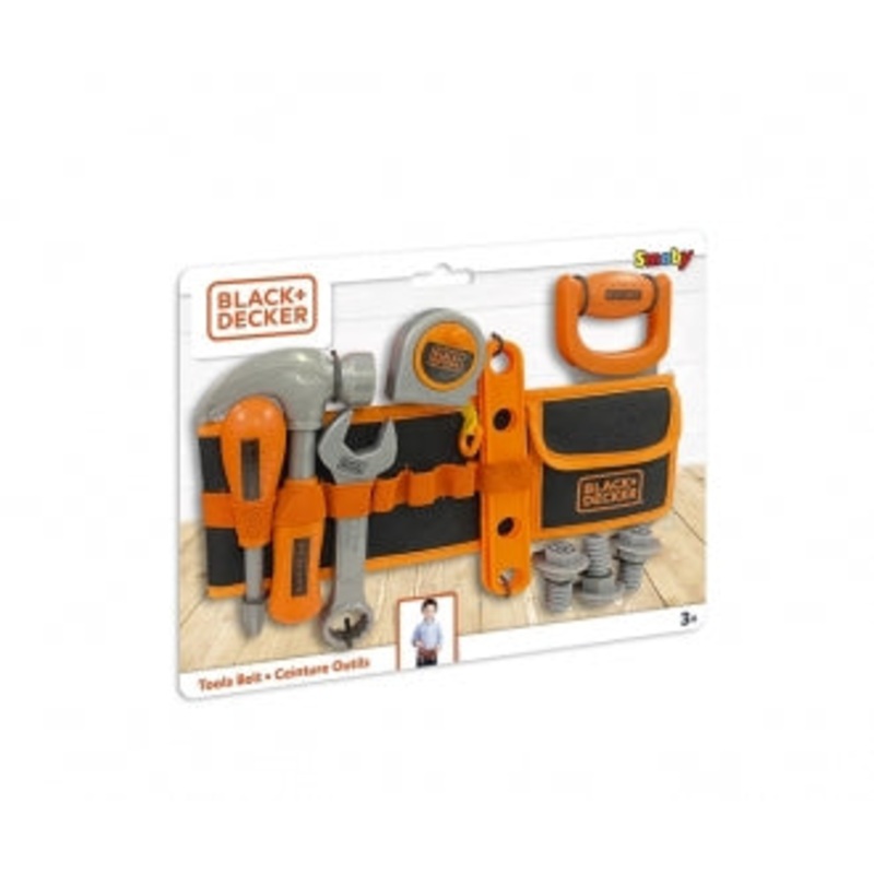 Smoby Black+Decker Tools Belt