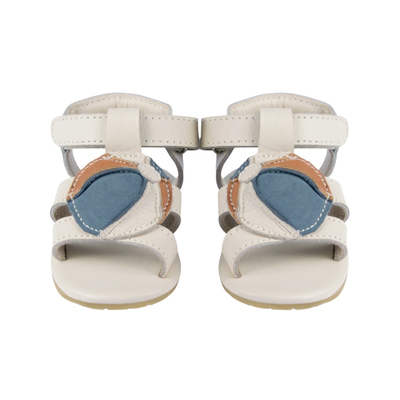 Flops | Beach Ball | Blue Stone Leather