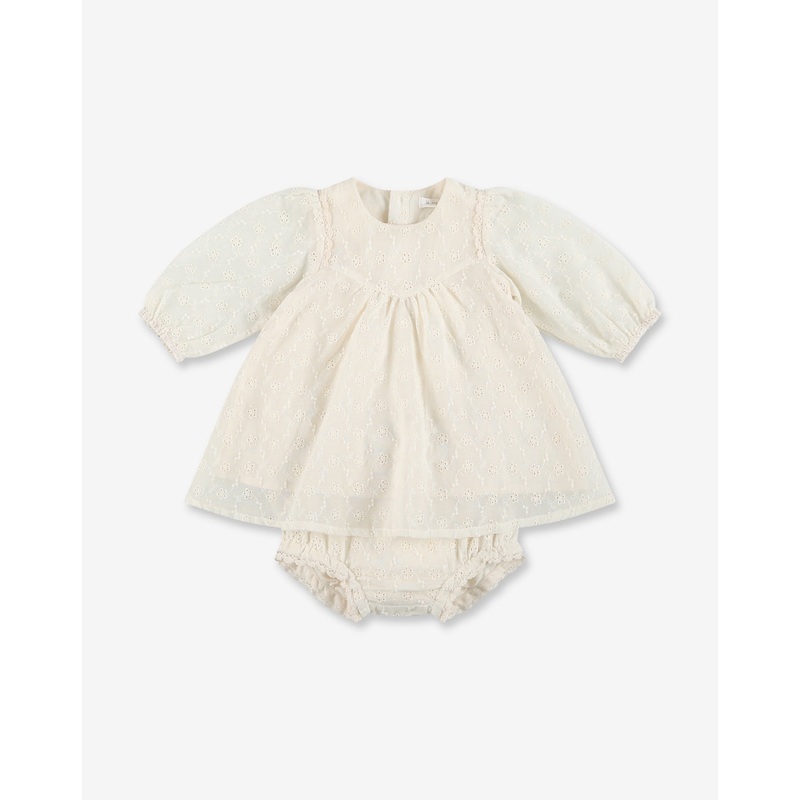 Woven Dress & Bloomers Set NB – BR45