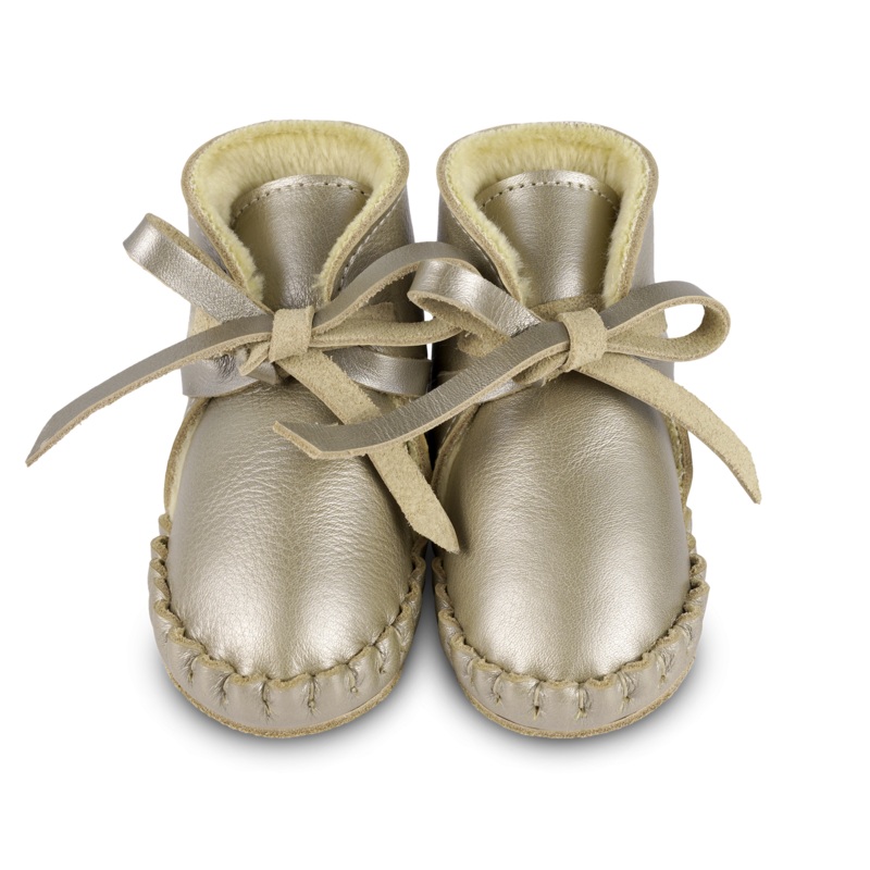 Pina Exclusive | Champagne Metallic Leather