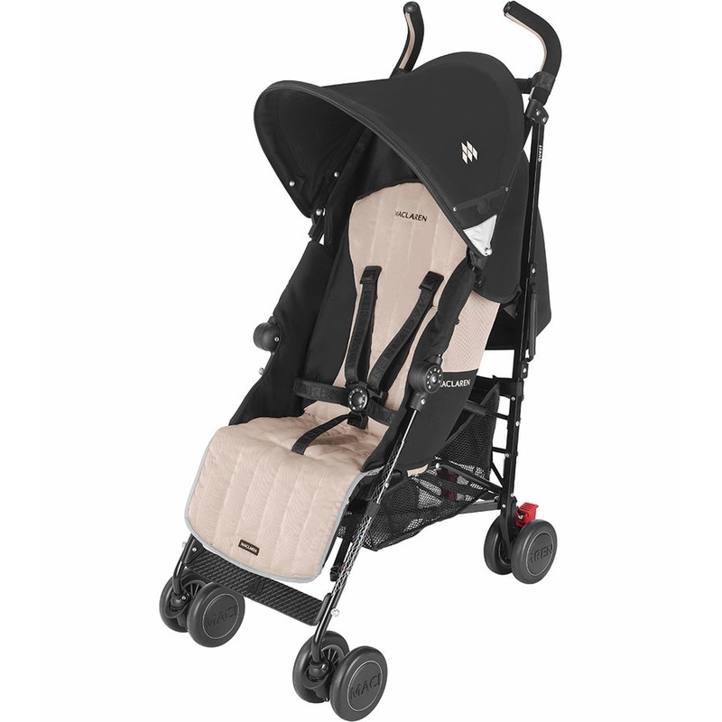 Maclaren Open Box Quest Sport Stroller – Black/Champagne