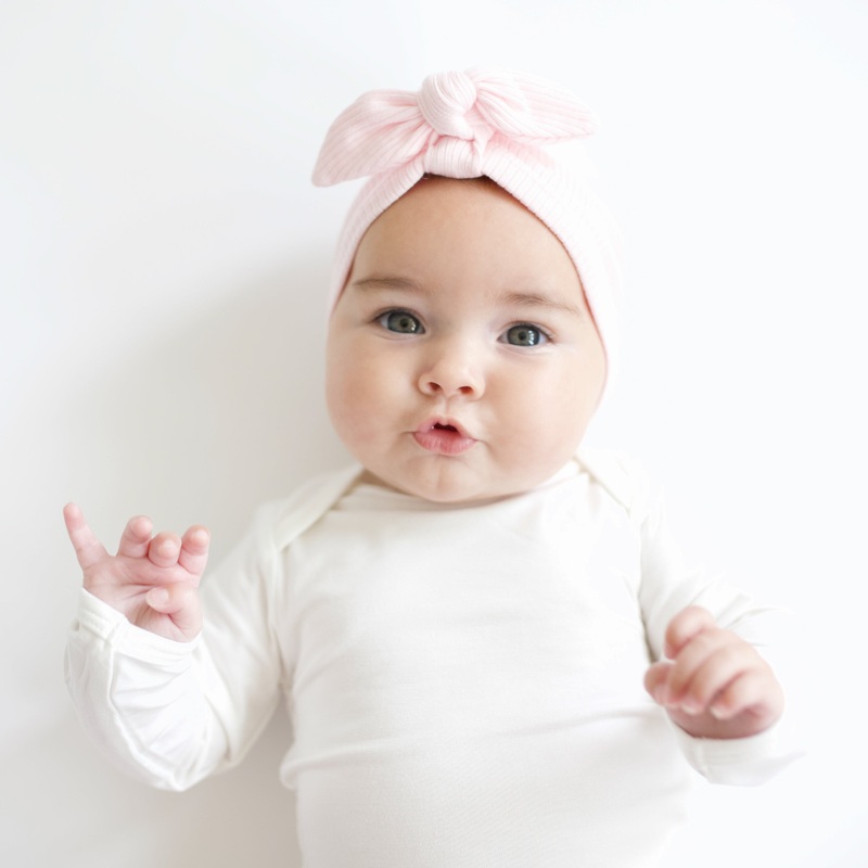 Ribbed Headwrap in Sakura