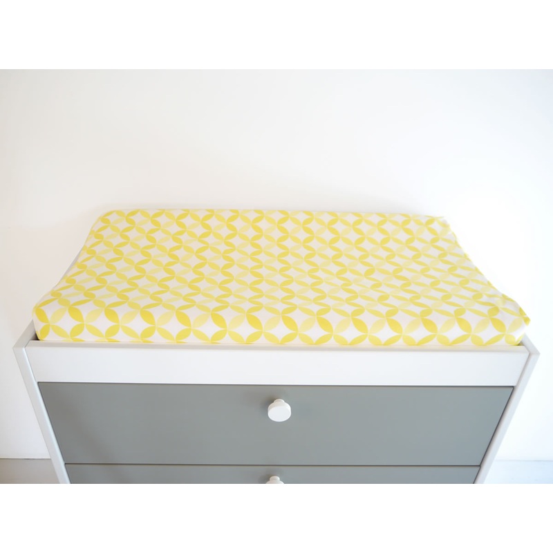 Spot On Square Tops Changing Pad Cover – Yellow