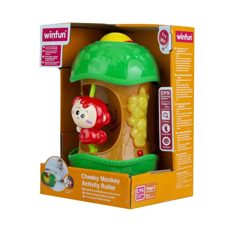 Winfun Cheeky Monkey Activity Roller