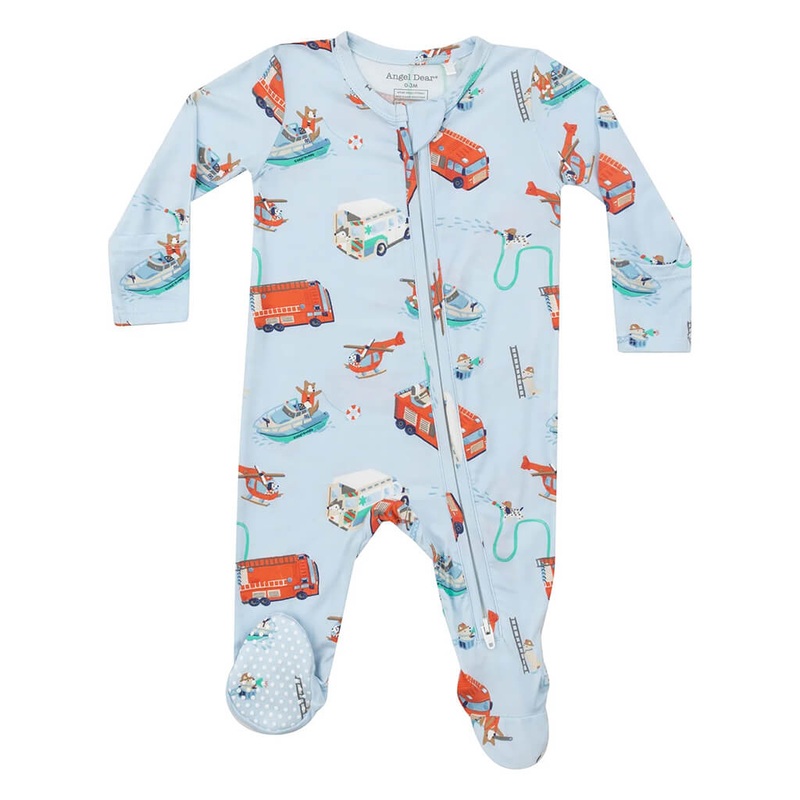 ADR 2-Way Zipper Footie Rescue Vehicle Dogs