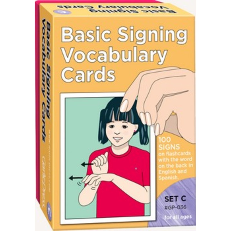 Basic Signing Primer Cards Set C