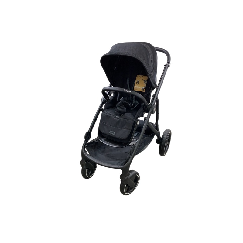 Cybex Gazelle S Modular Stroller, 2024, Black Frame, Moon Black
