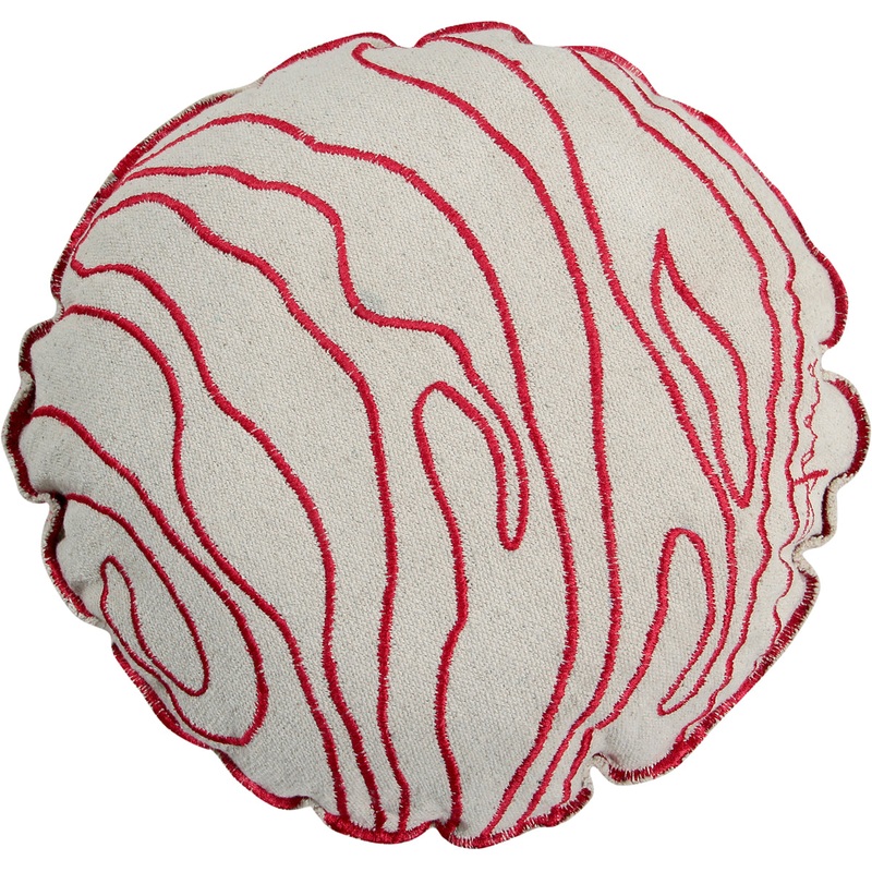 Lorena Canals Round Cushion – Mars (1′ 4”)