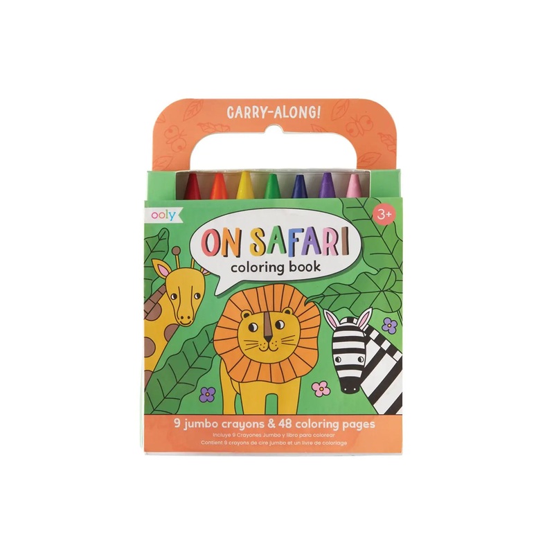 Ooly Carry Along Crayon & Coloring Book Kit
