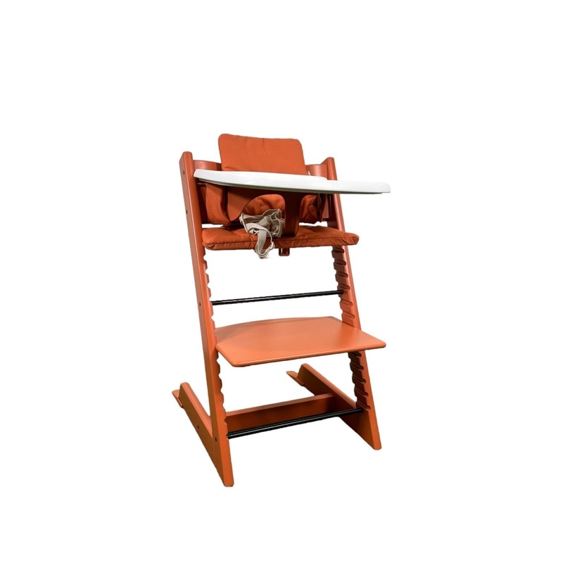 Stokke Tripp Trapp Complete High Chair, Terracotta, Terracotta, 2