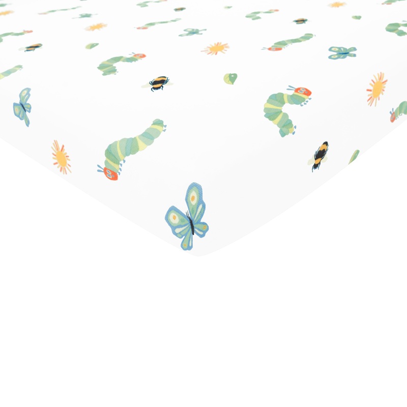Crib Sheet in The Very Hungry Caterpillar and Friends