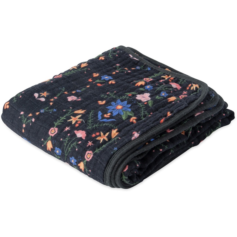 Little Unicorn Cotton Muslin Quilt – Floral Stitch