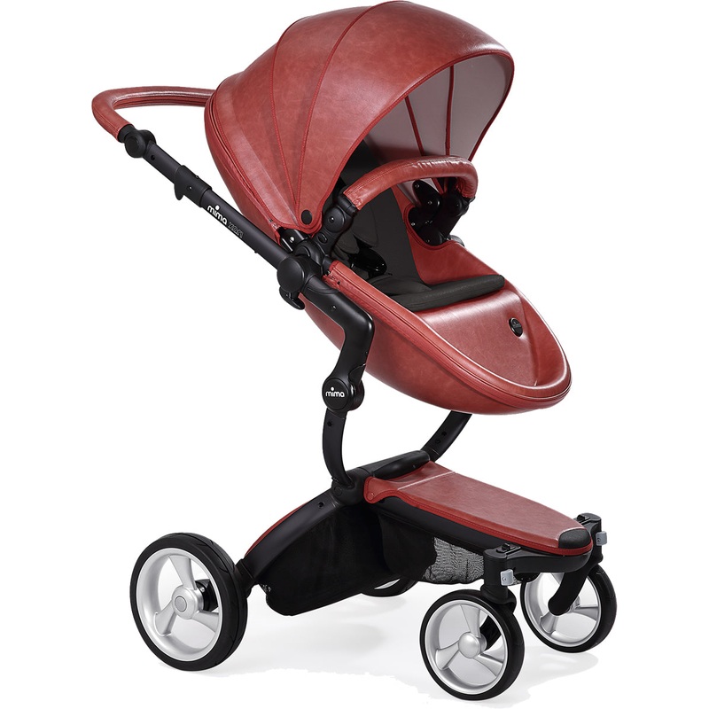 Mima Xari Complete Stroller, Black – Sicilian Red / Black
