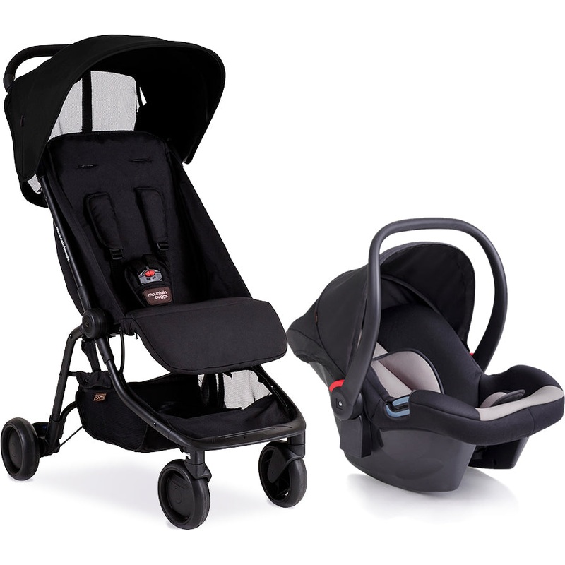 Mountain Buggy Nano & Protect Travel System – Black