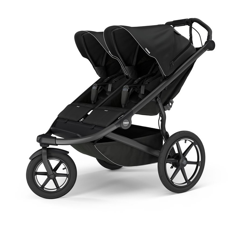 Thule OPEN BOX Urban Glide 3 Double Jogging Stroller – Black