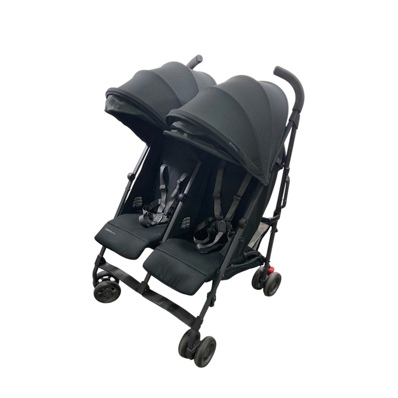 UPPAbaby G-Link V2 Double Stroller, 2024, Jake (Black)