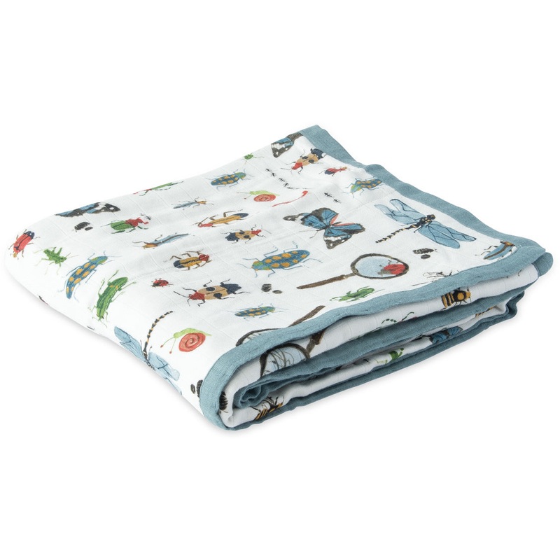 Little Unicorn Deluxe Muslin Quilt – Bugs