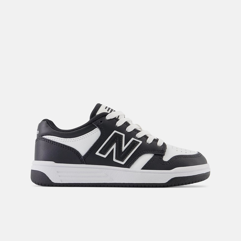New Balance 480 Sneaker – Black White