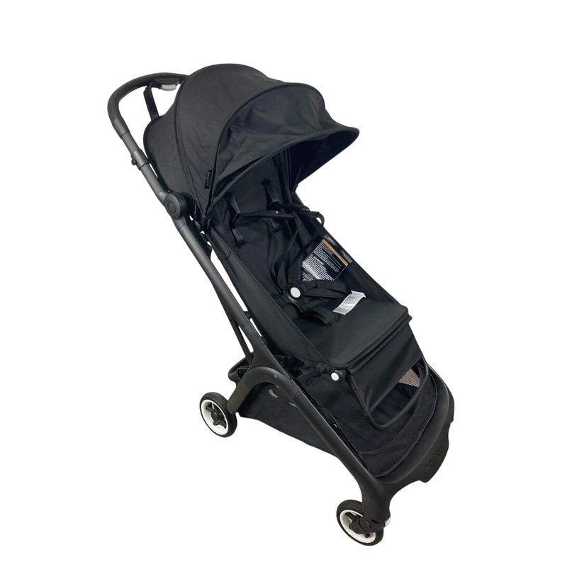 Bugaboo Butterfly Stroller, 2023, Black, Midnight Black, Midnight Black