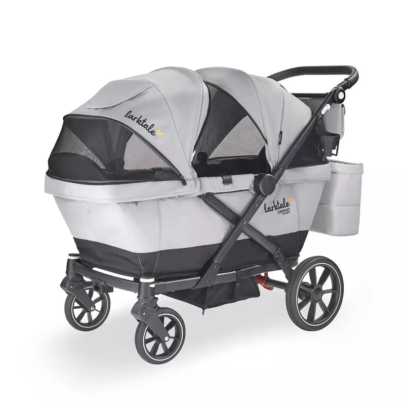 Caravan Coupe V2 Stroller Wagon – Gray/Black