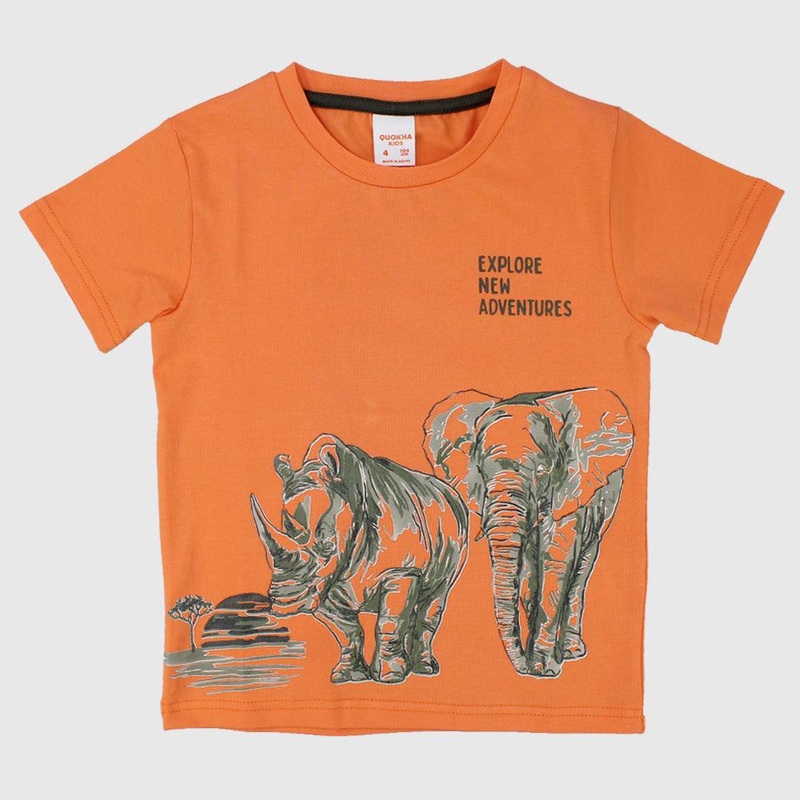 “Explore New Adventures” Short-Sleeved T-Shirt