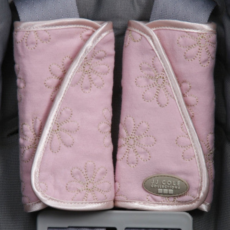 JJ Cole Reversible Strap Covers – Pink