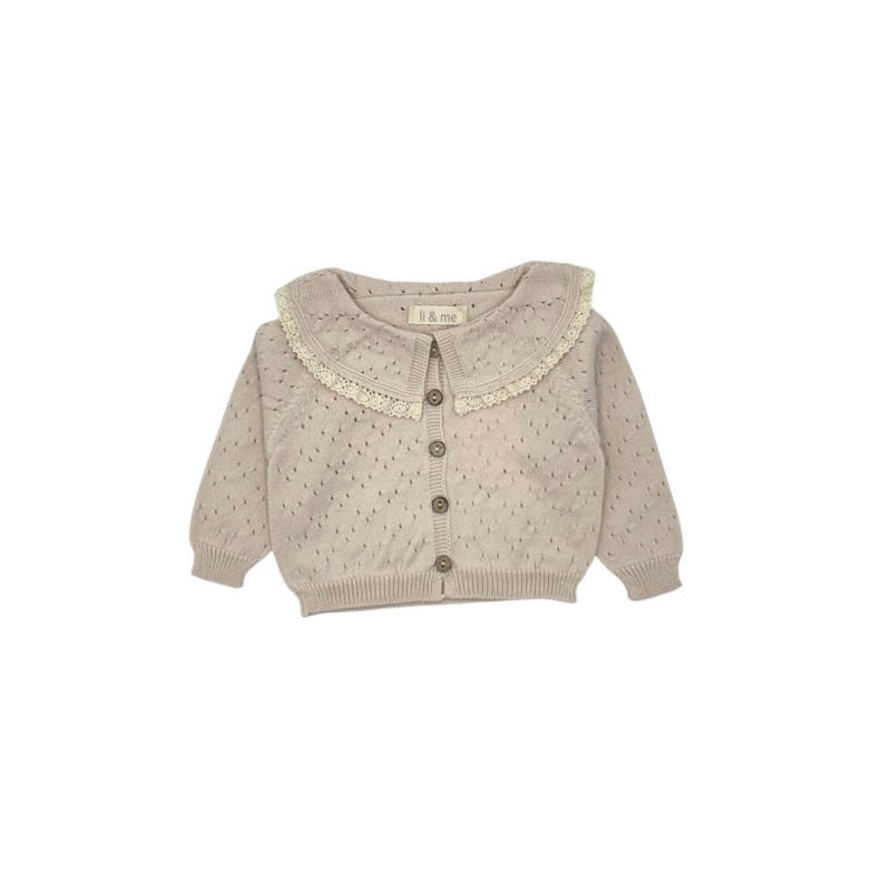 li & me Voile Knit Cardigan