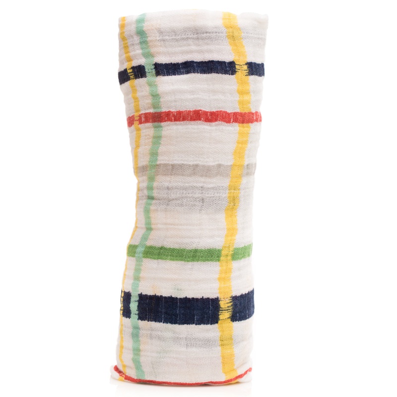 Little Unicorn Cotton Muslin Swaddle – Plaid