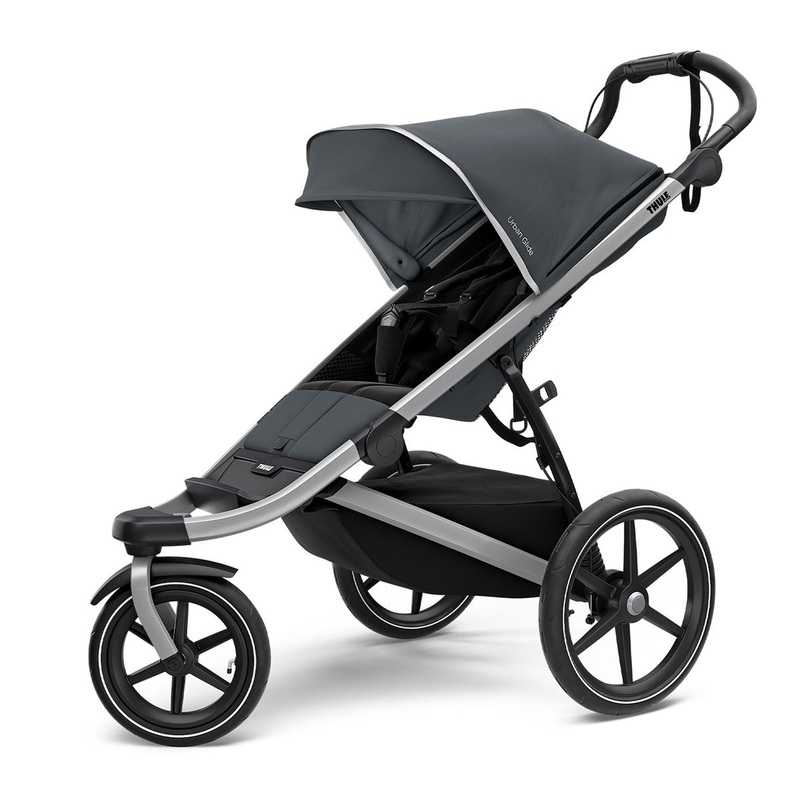 Thule Urban Glide 2 Single Jogging Stroller, Dark Shadow