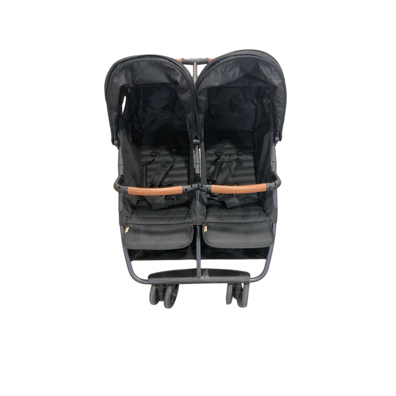 Zoe The Twin V2 Double Stroller, 2024, Black