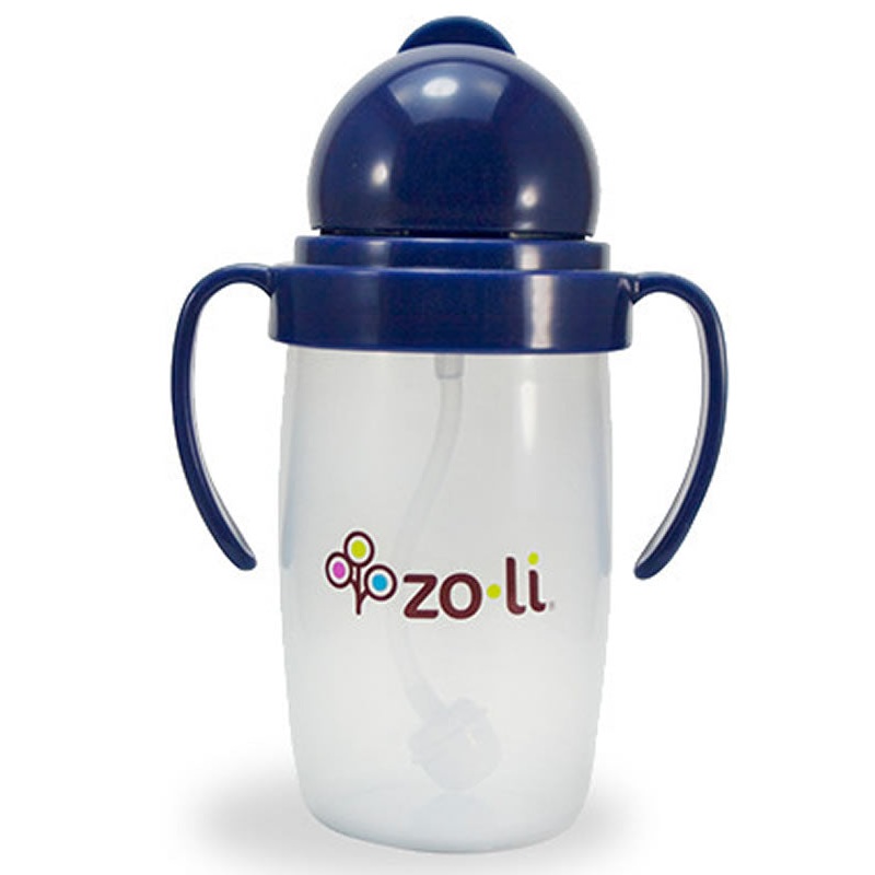 ZoLi Bot 2.0 10 oz Straw Sippy Cup – Navy