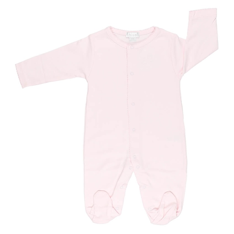 NLO Basic Footie Solid Pink