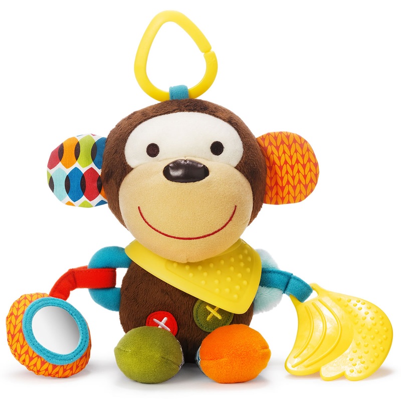 Skip Hop Bandana Buddies Activity Toy – Monkey