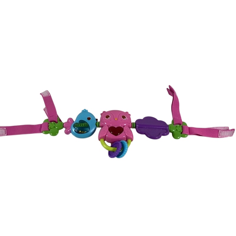 Bright Starts Take Along Carrier Toy Bar, Busy Birdies