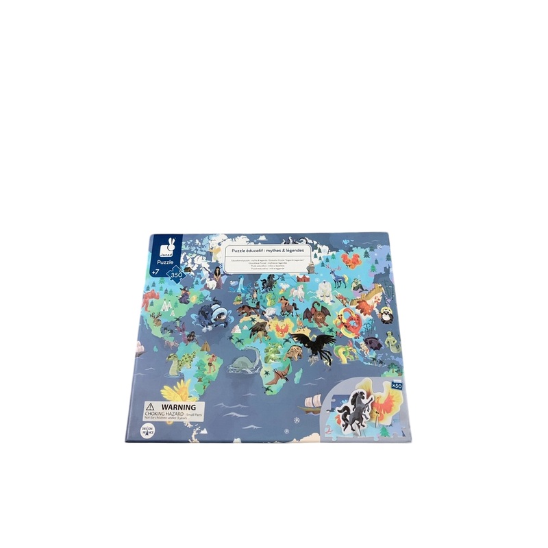 Janod Giant Floor Puzzle, Myths and Legends