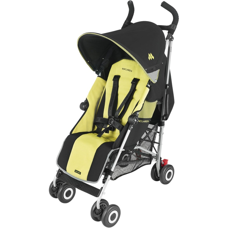 Maclaren Open Box Quest Sport Stroller – Black / Citrus Lime