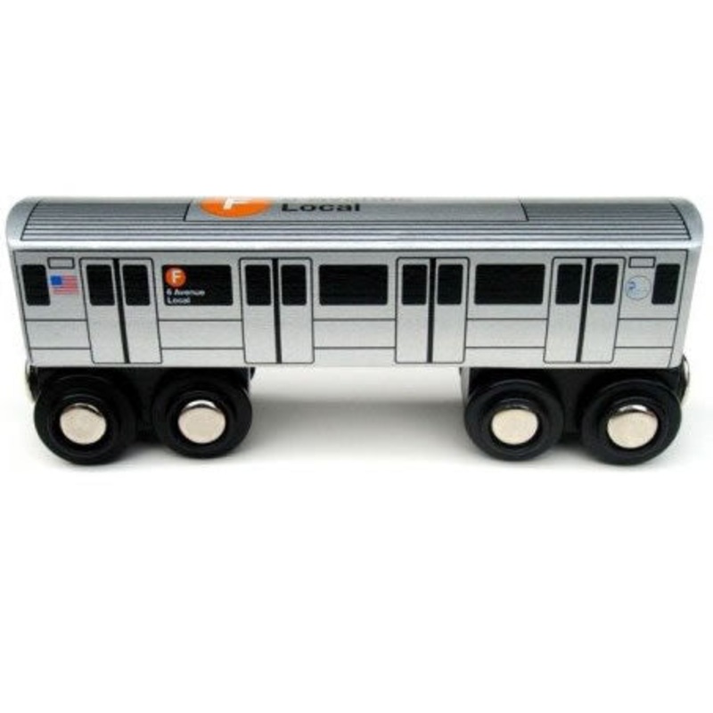 Munipals NYC F Subway Train Car