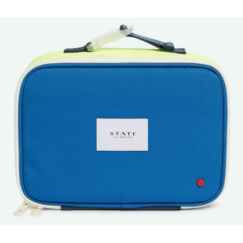 State Bags Rodgers Lunch Box – Lime/Grey