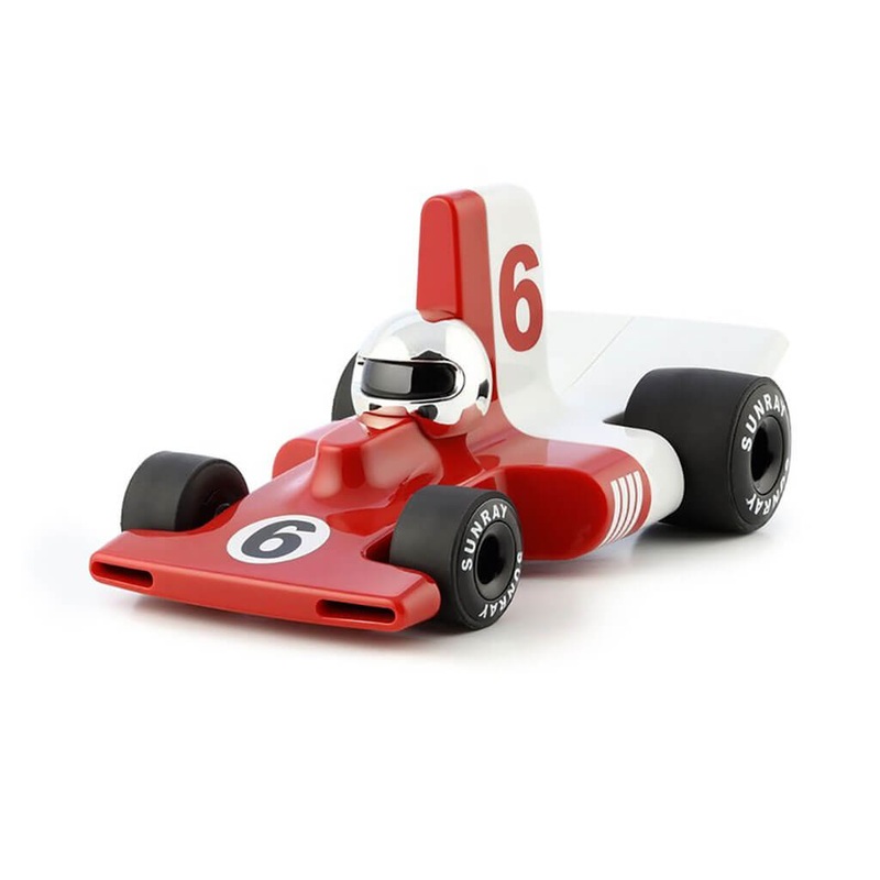 Velocita Race Car Toy Red