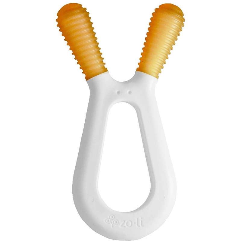Zoli Bunny Teether – Orange