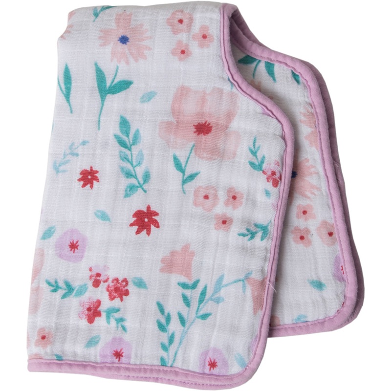 Little Unicorn Cotton Burp Cloth – Morning Glory