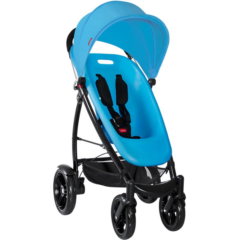 Phil & Teds Smart Buggy in Bubblegum Blue