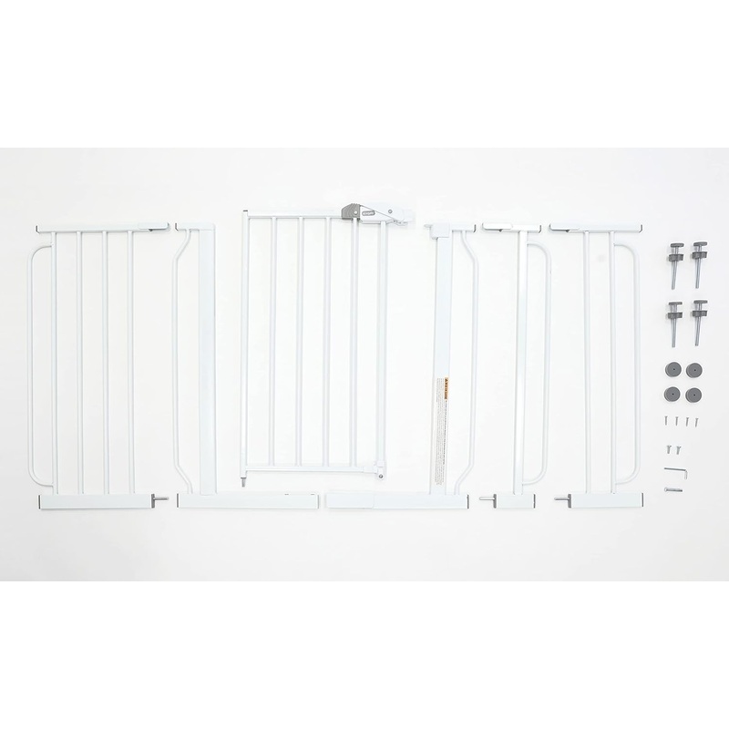 Regalo Widespan Extra Wide Baby Gate, White