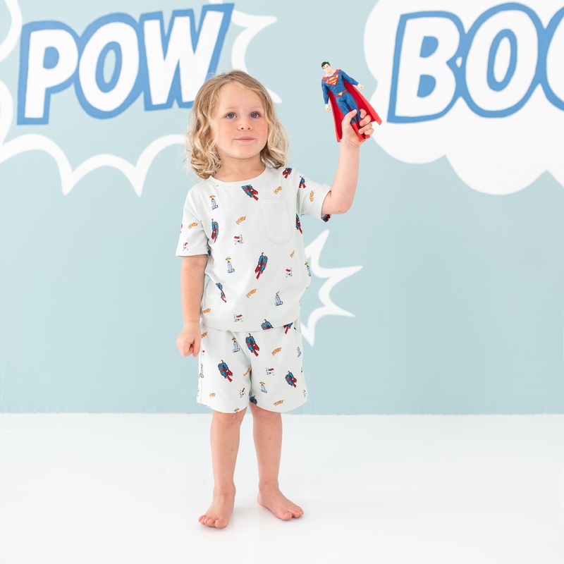 Toddler Crew Neck Tee in Superman