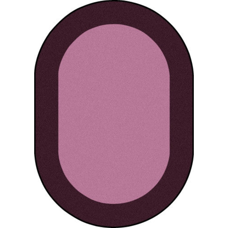 All Around Rug, 5’4″ x 7’8″ Oval, Purple