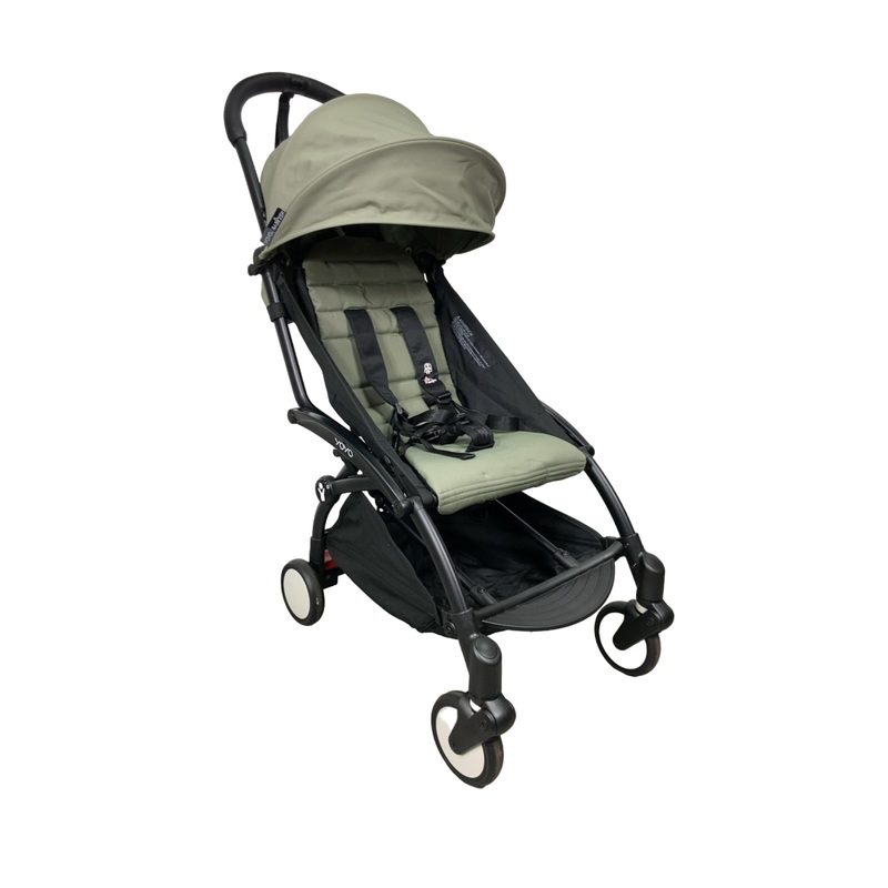 Babyzen YOYO2 Complete Stroller, 2023, Black with Olive
